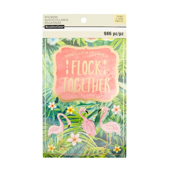 Michaels Tropical Life Sticker Book by Recollections